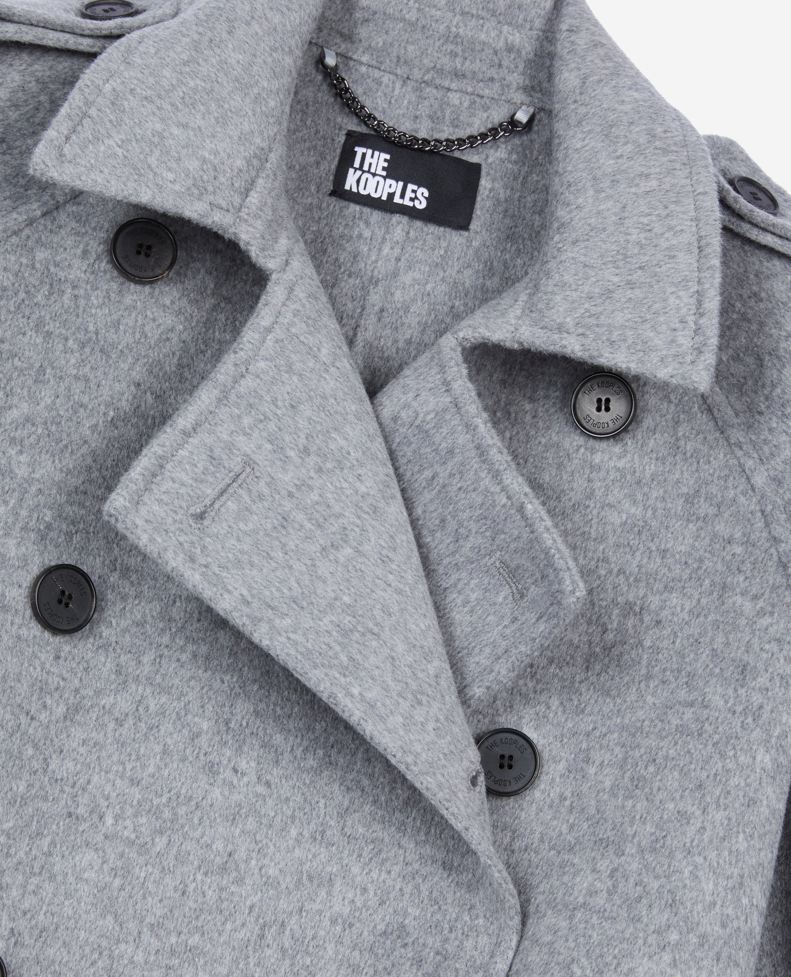 Trench Style Coat | Women | Grey