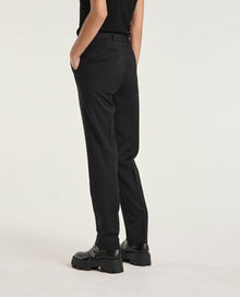 Formal Flowing Pants In Wool | Women | Black