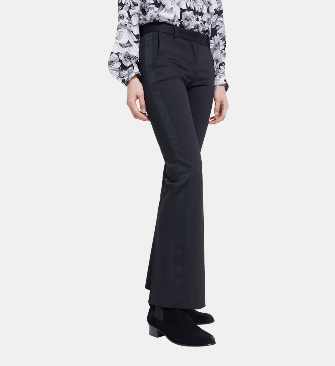 Wool Suit Pants | Women | Black