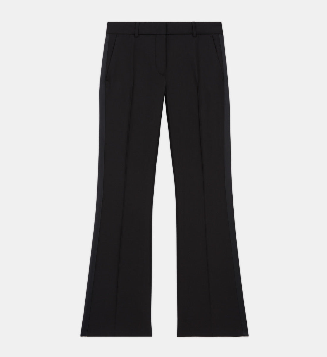 Wool Suit Pants | Women | Black