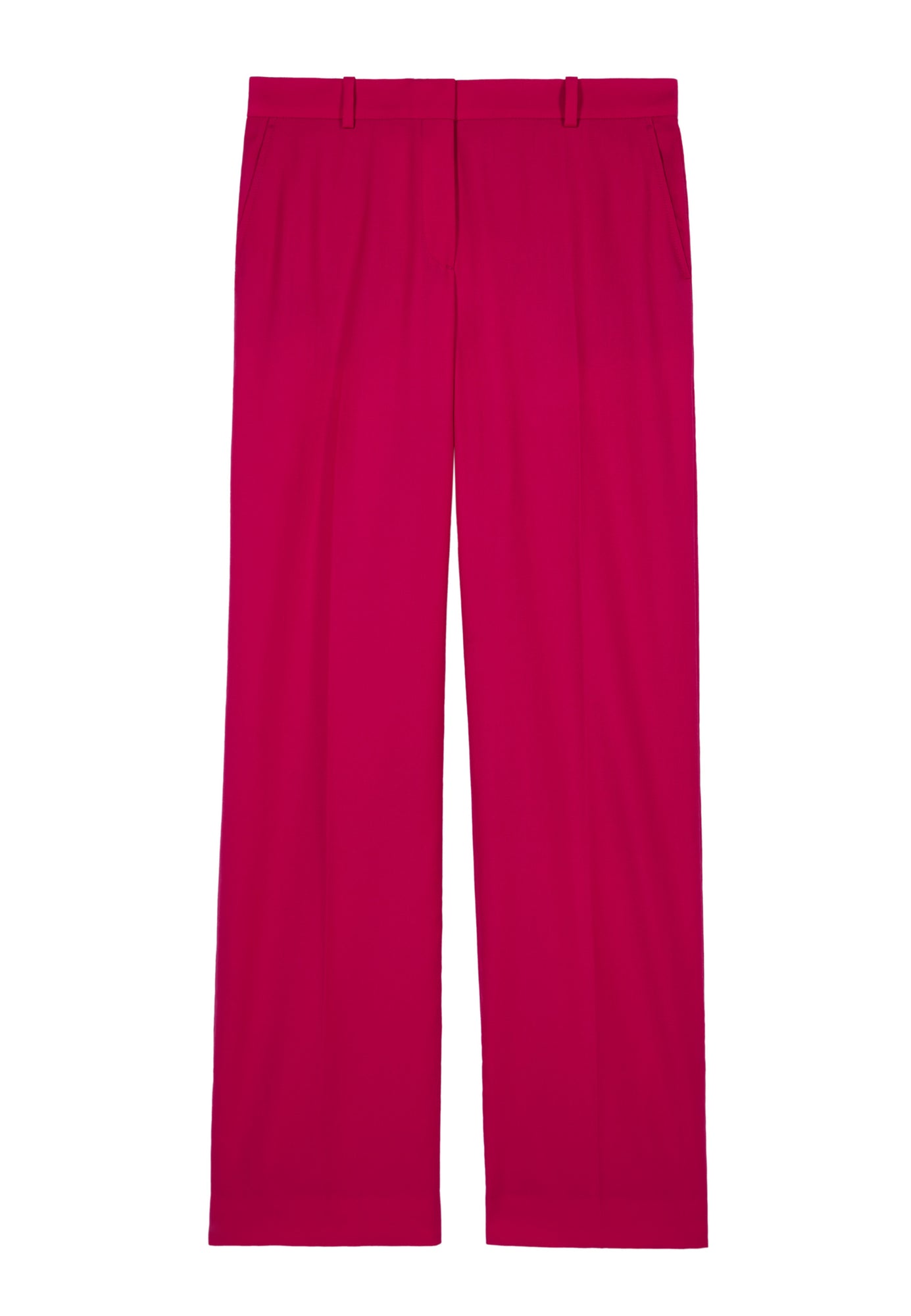 Red Wool Suit Trousers | Women | Cherry