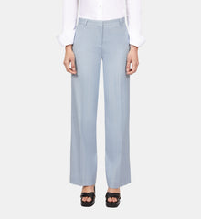 Blue Suit Trousers | Women | Lavender