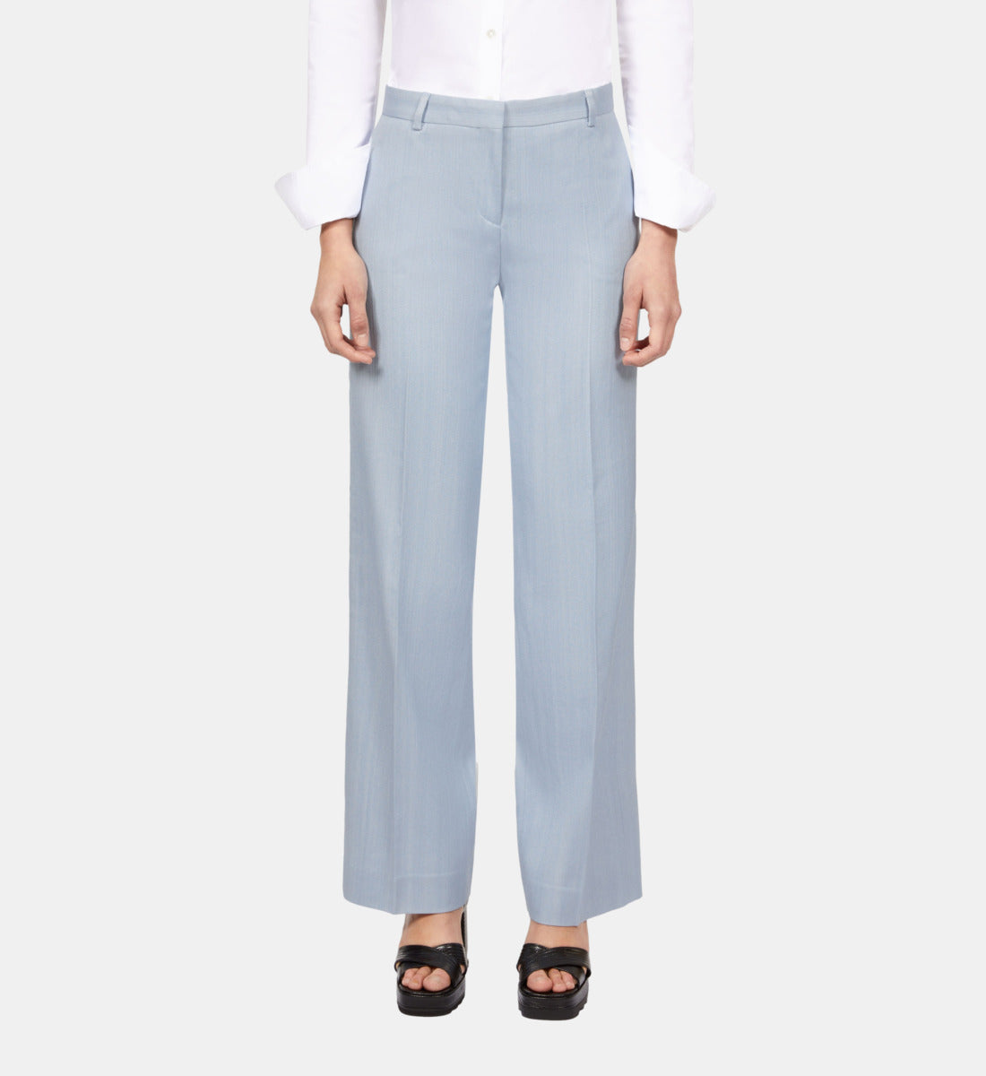 Blue Suit Trousers | Women | Lavender