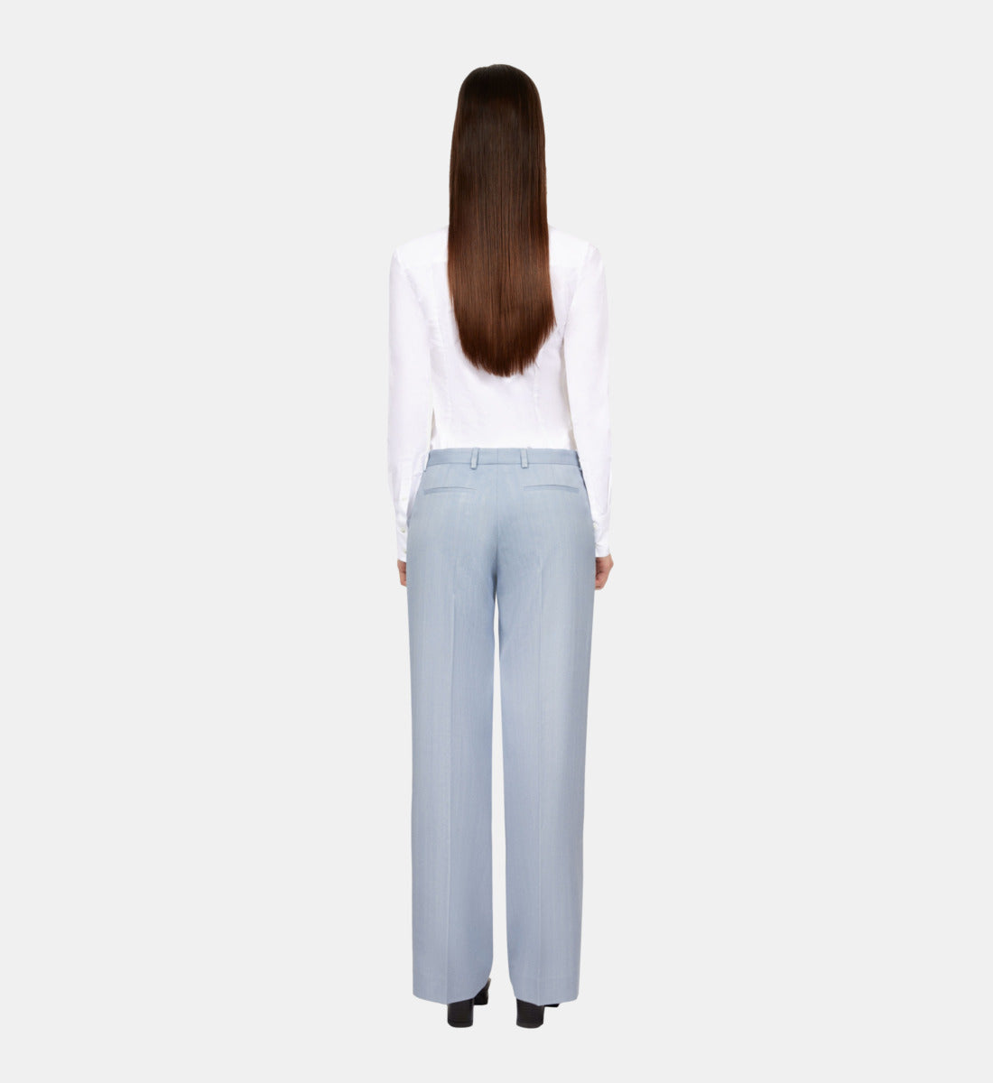 Blue Suit Trousers | Women | Lavender