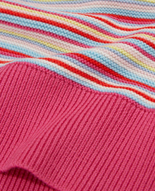 Stripy Wool Formal Sweater | Women | Multicolorlor