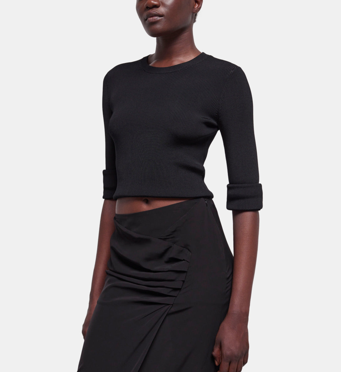 Slim-Fit Top | Women | Black