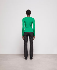 Slim-Fit Top | Women | Green