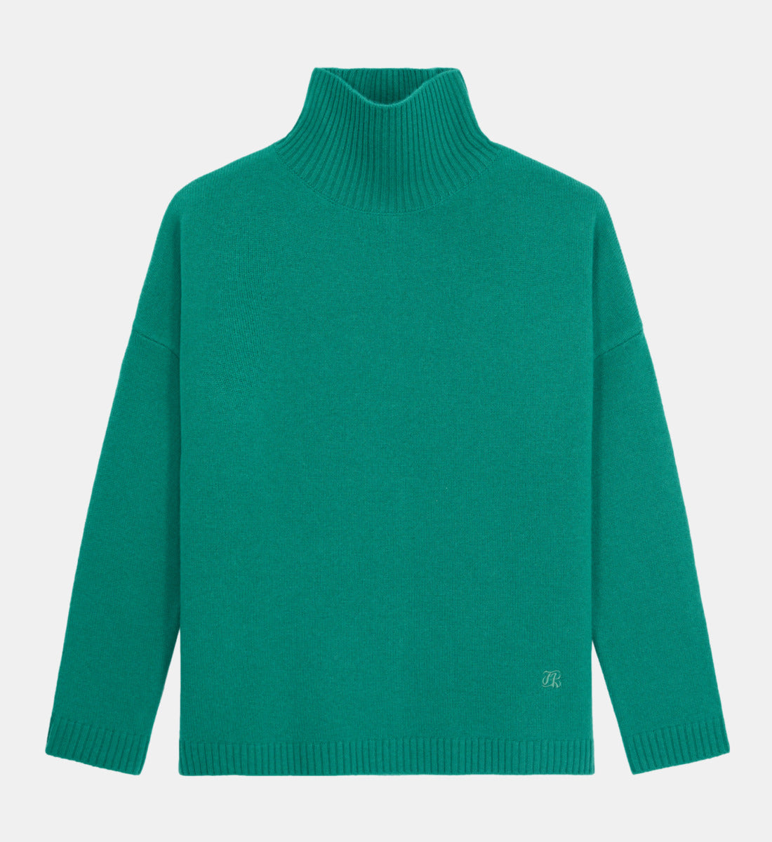 Cashmere-Blend Sweater | Women | Green