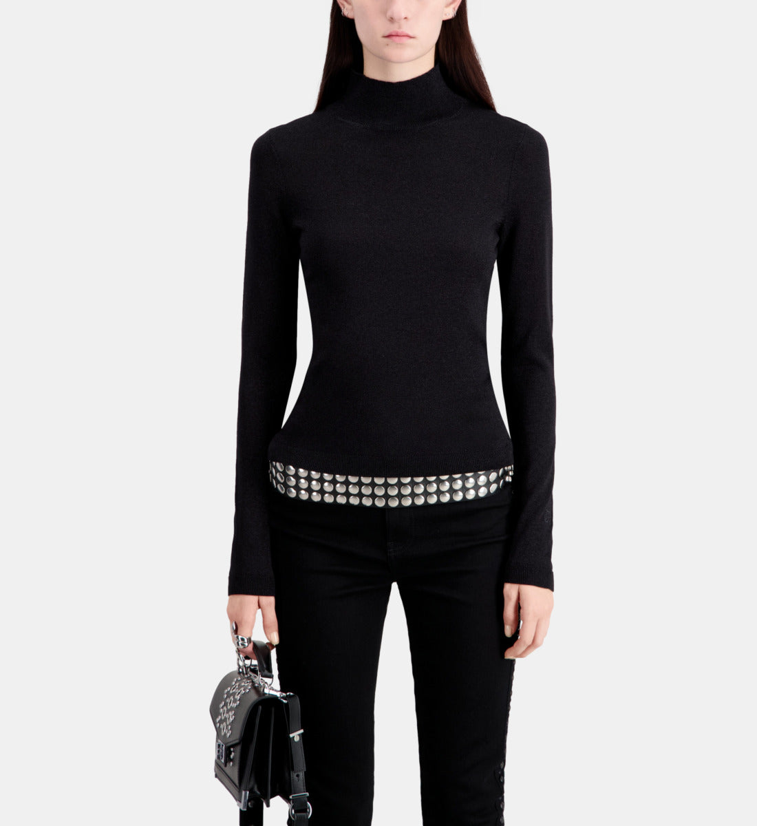 Glitter Effect Sweater | Women | Black