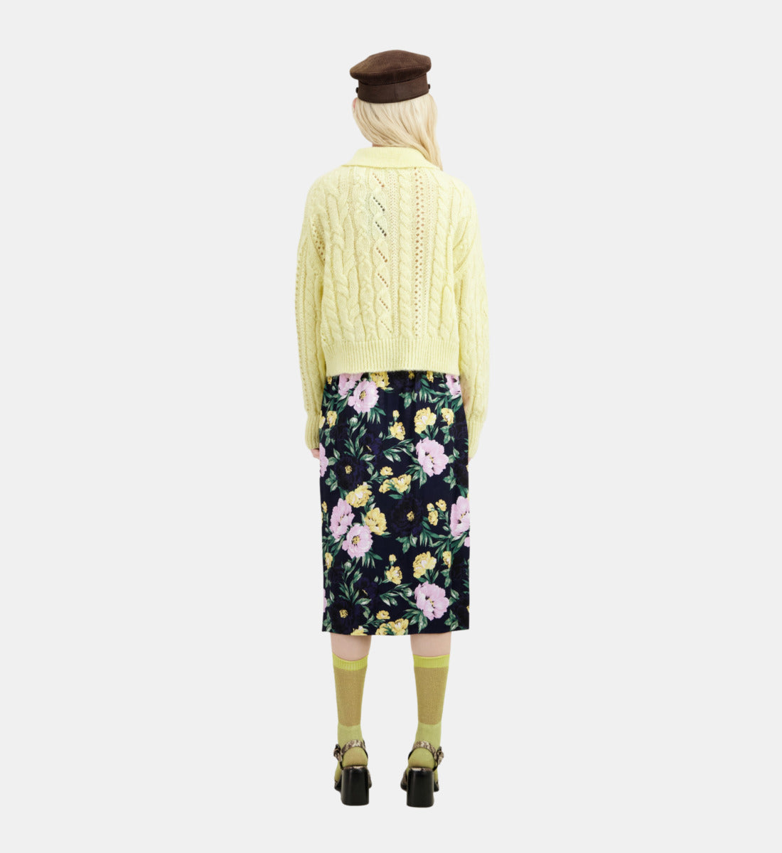 Wool-Blend Sweater | Women | Yellow