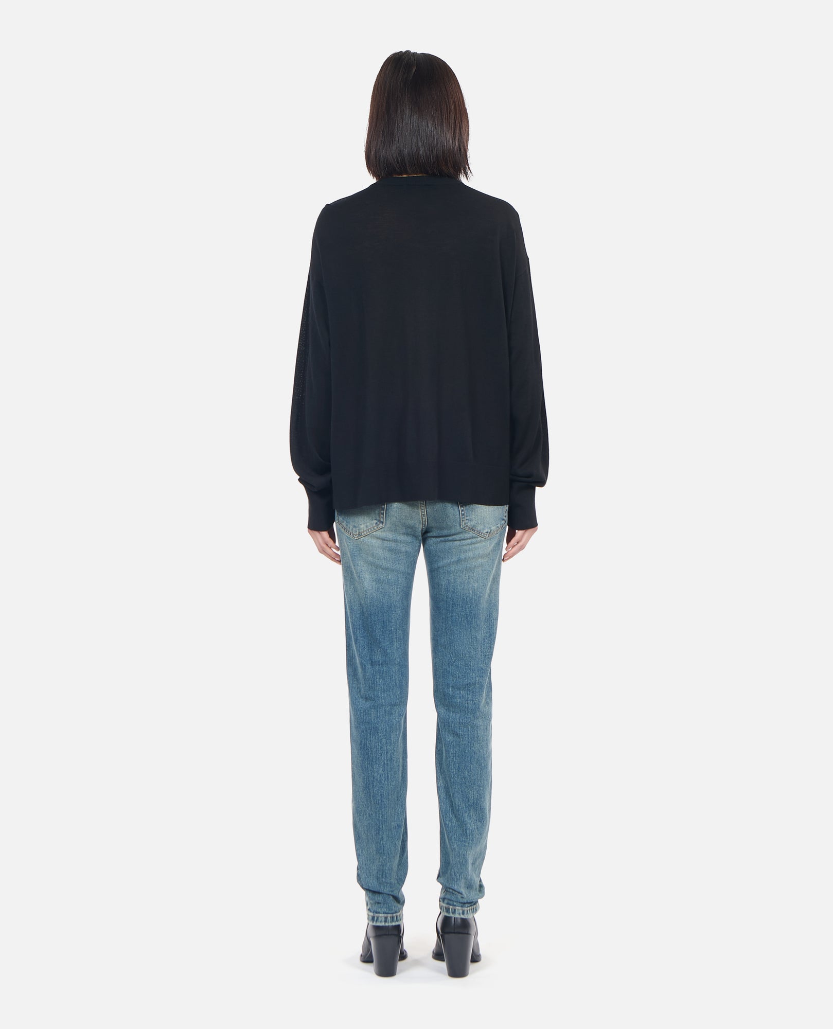 Merino Wool Sweater | Women | Black