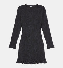 Short Lace Dress | Women | Black