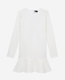 Short Dress With Ruffles | Women | White