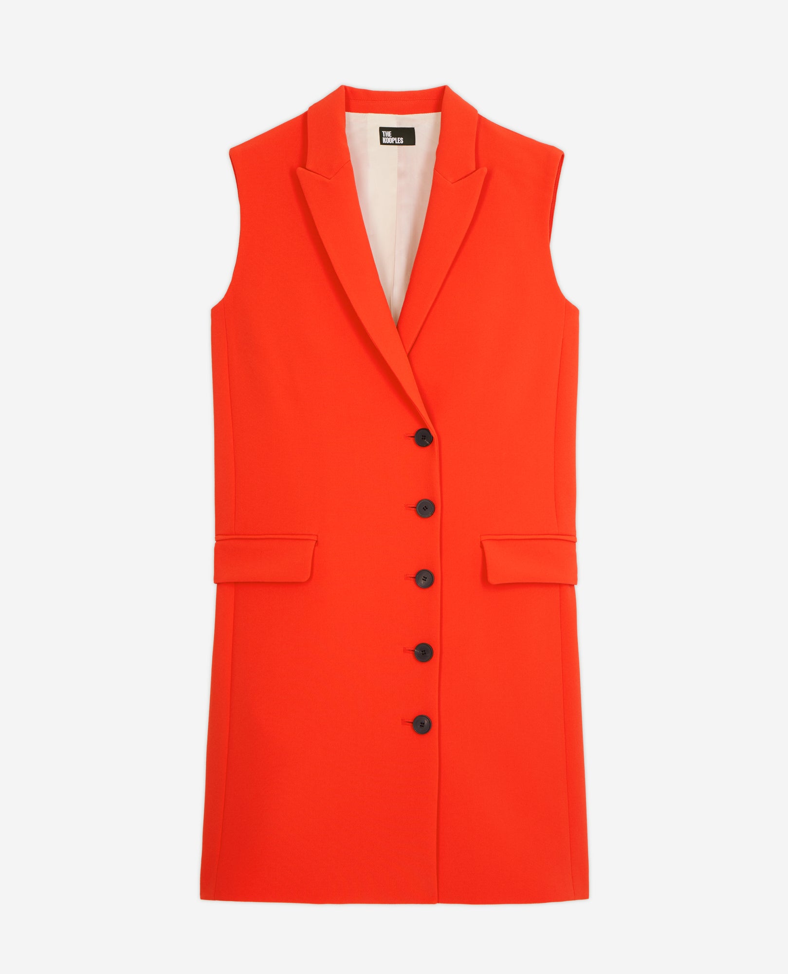 Short Tailored Dress | Women | Orange