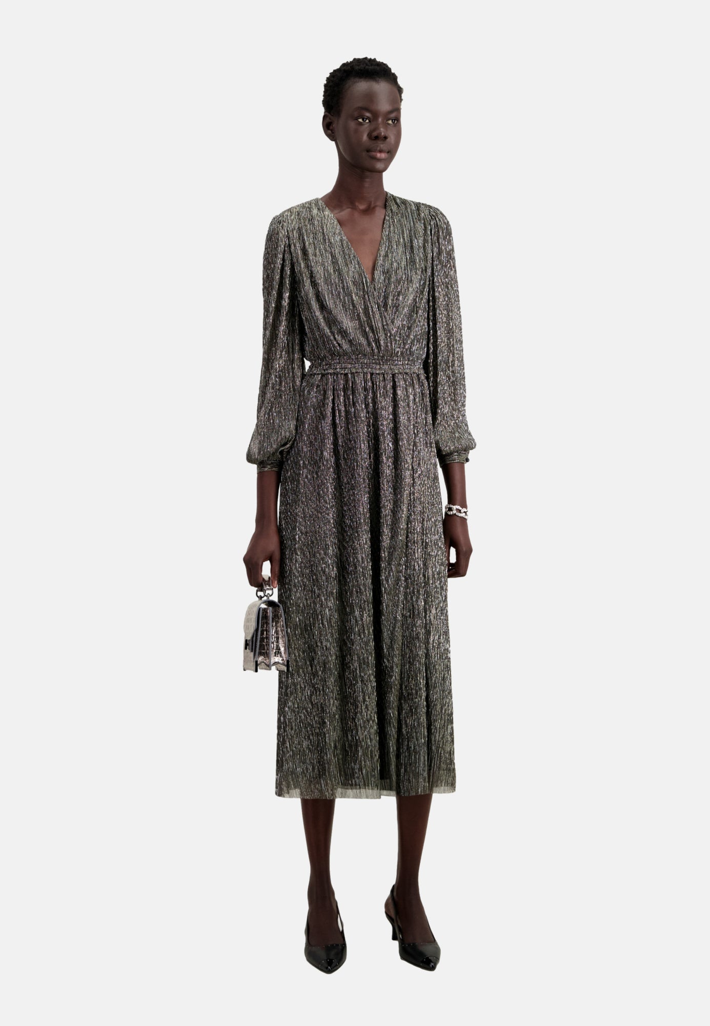 Long Dress | Women | Silver