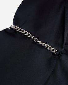 Short Dress With Chain | Women | Navy Blue