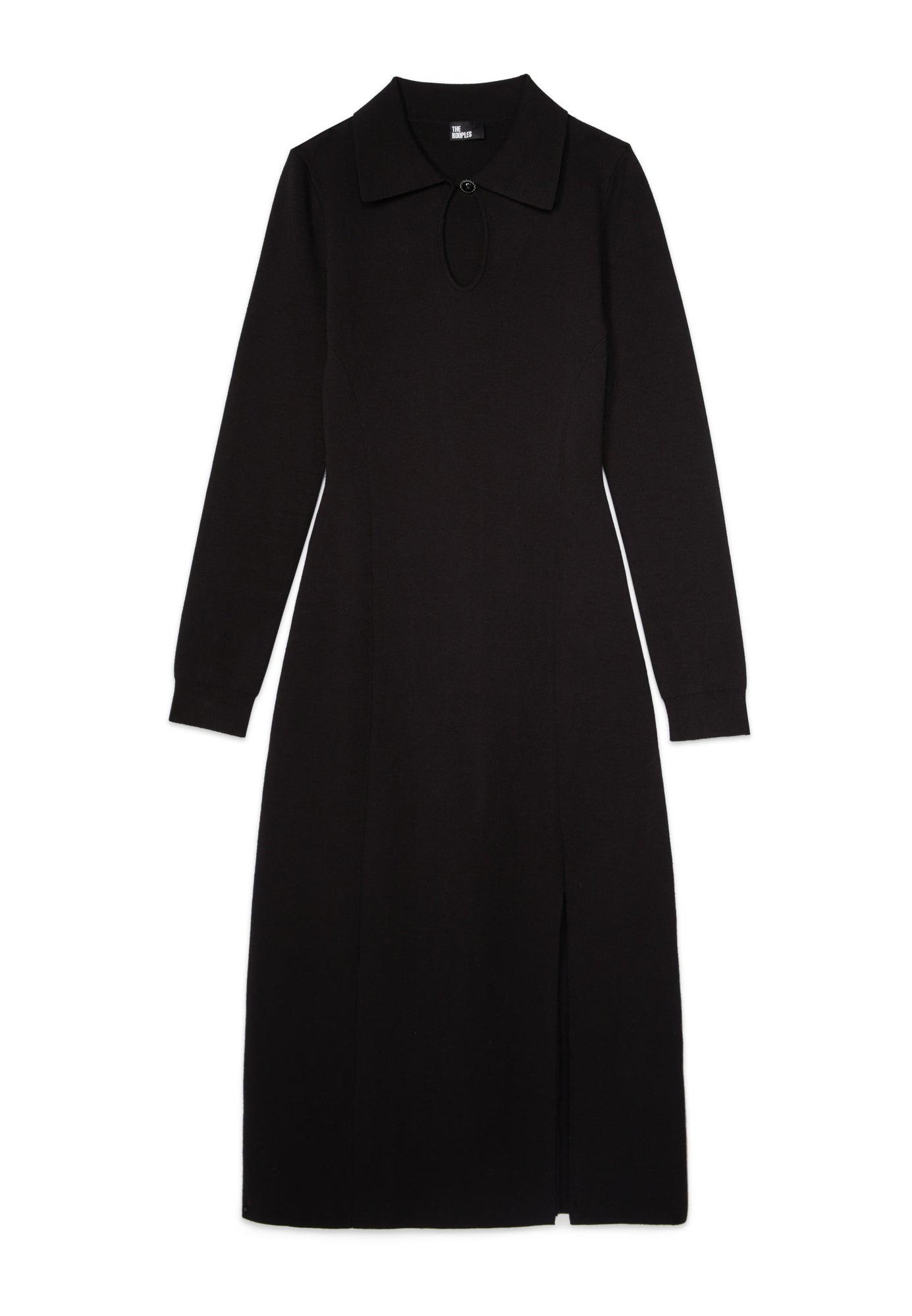 Long Knit Dress | Women | Black