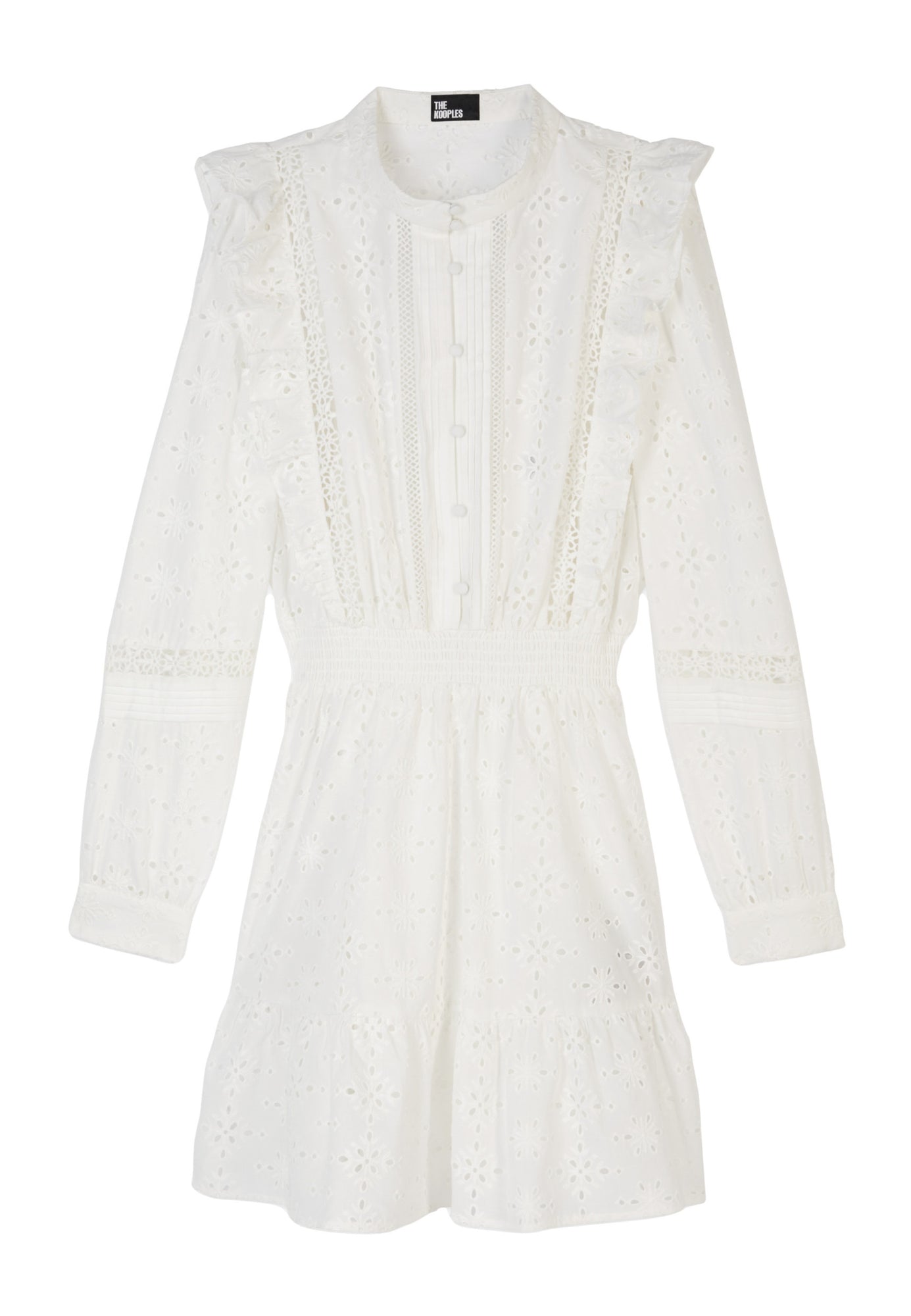 Short Dress In English Embroidery | Women | White