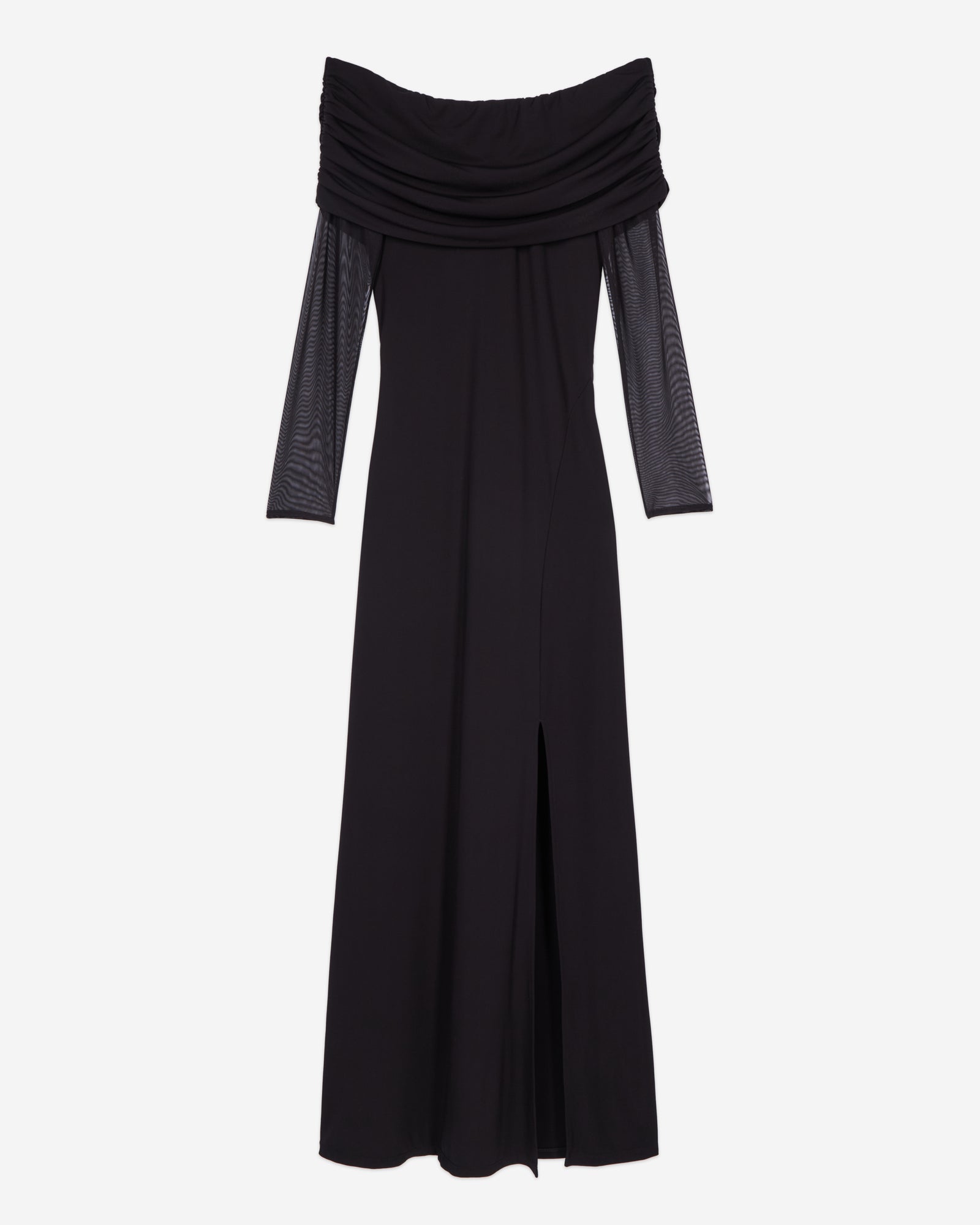 Long Jersey Dress | Women | Black