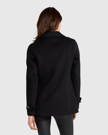 Forget You Military Peacoat | Women | Black