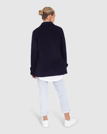 Forget You Military Peacoat | Women | Navy