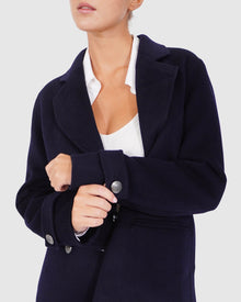 Forget You Military Peacoat | Women | Navy