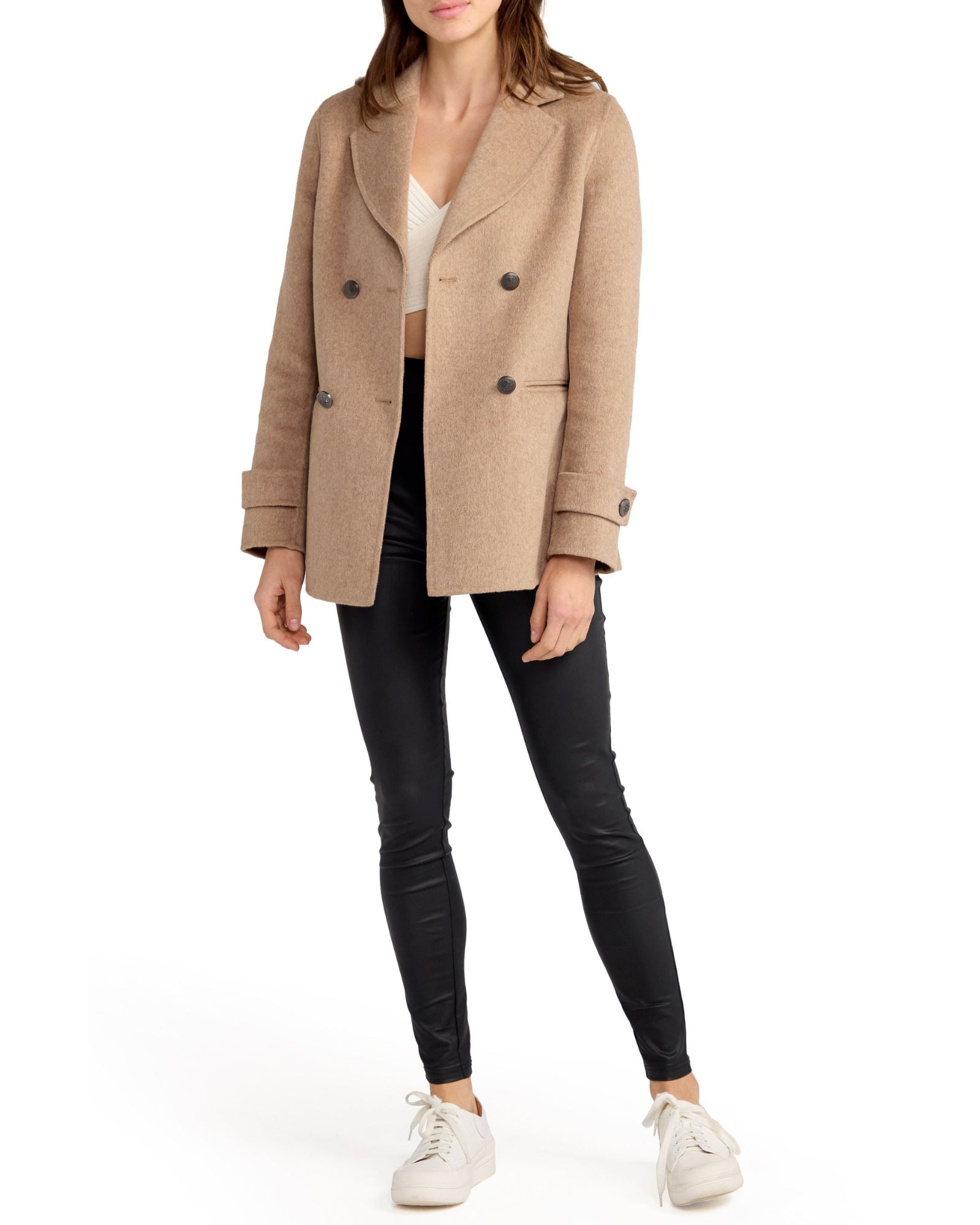 Forget You Military Peacoat | Women | Oat