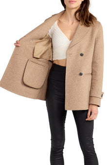 Forget You Military Peacoat | Women | Oat