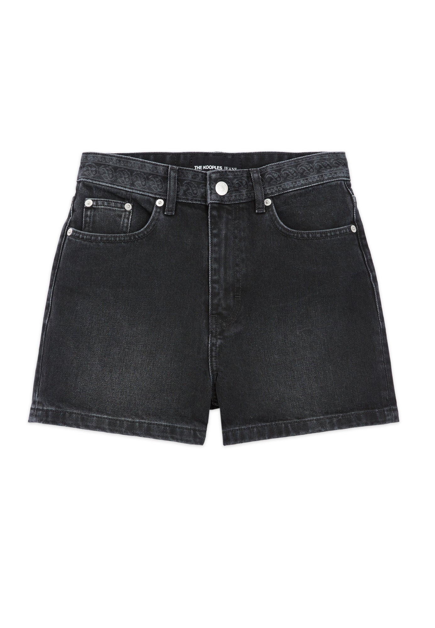 Mom Shorts | Women | Black Washed