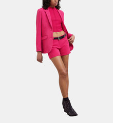 Crêpe Suit Shorts | Women | Pink