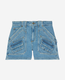 Light Denim Shorts | Women | Blue