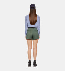 Khaki Suit Shorts | Women | Wood Khaki