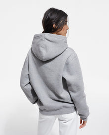 Gray Sweatshirt With Logo | Women | Grey Melange