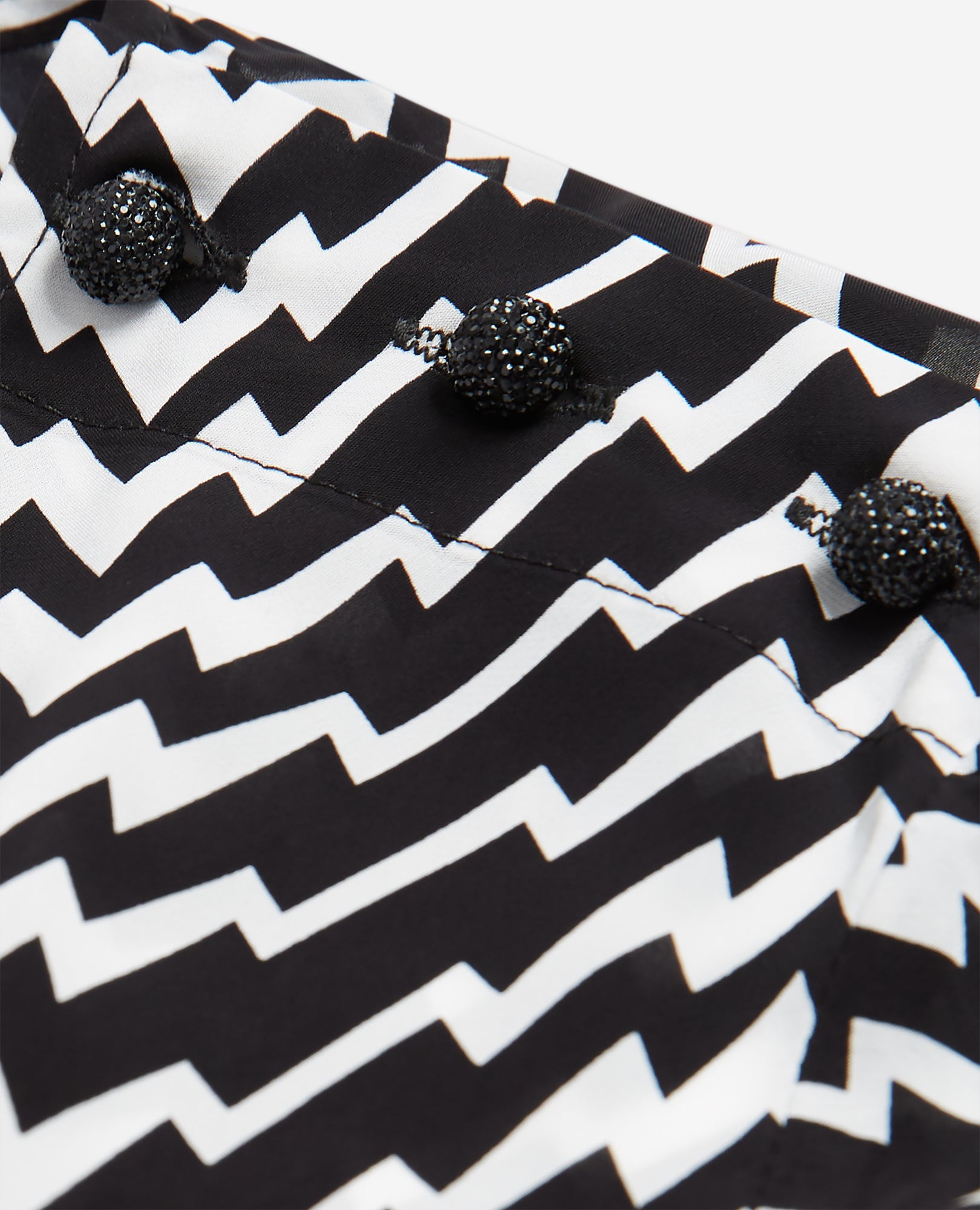 Printed Top | Women | Black x White