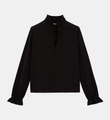 Silk Blouse | Women | Black