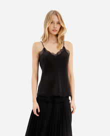 Silk Camisole | Women | Black