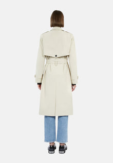 Long Trench Coat | Women | Beige