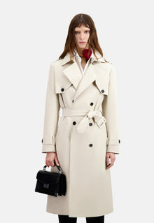 Long Trench Coat | Women | Beige