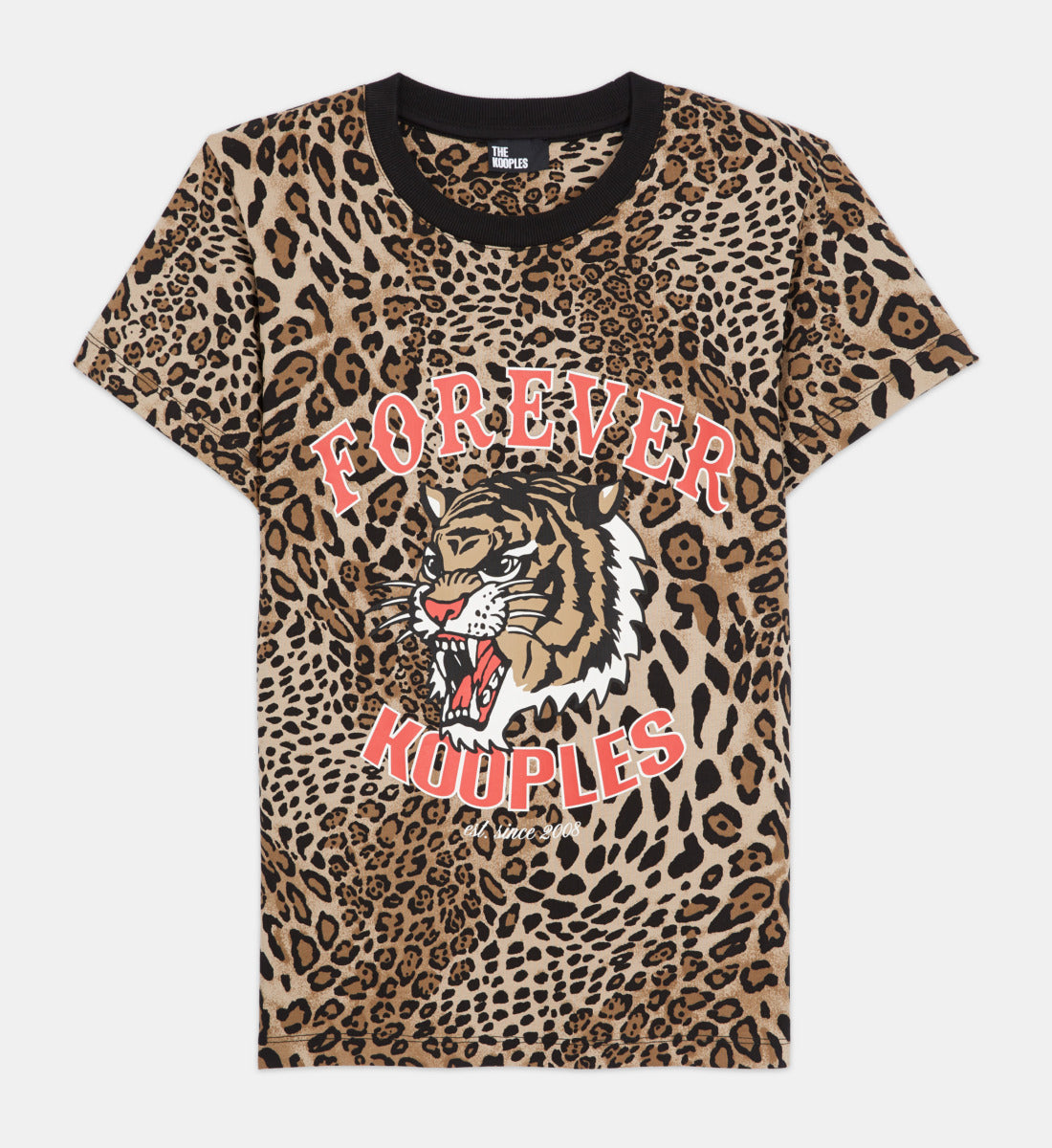 Cotton T-Shirt With Print | Women | Leopard