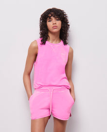 Fluorescent T-Shirt With Logo | Women | Fluo Pink