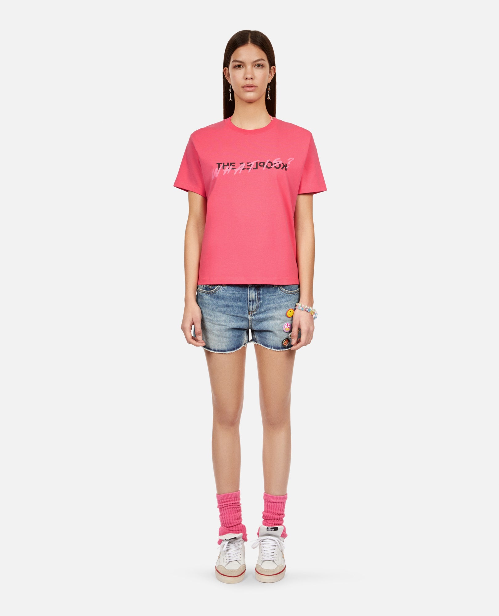 Fuchsia What Is T-Shirt | Women | Retro Pink