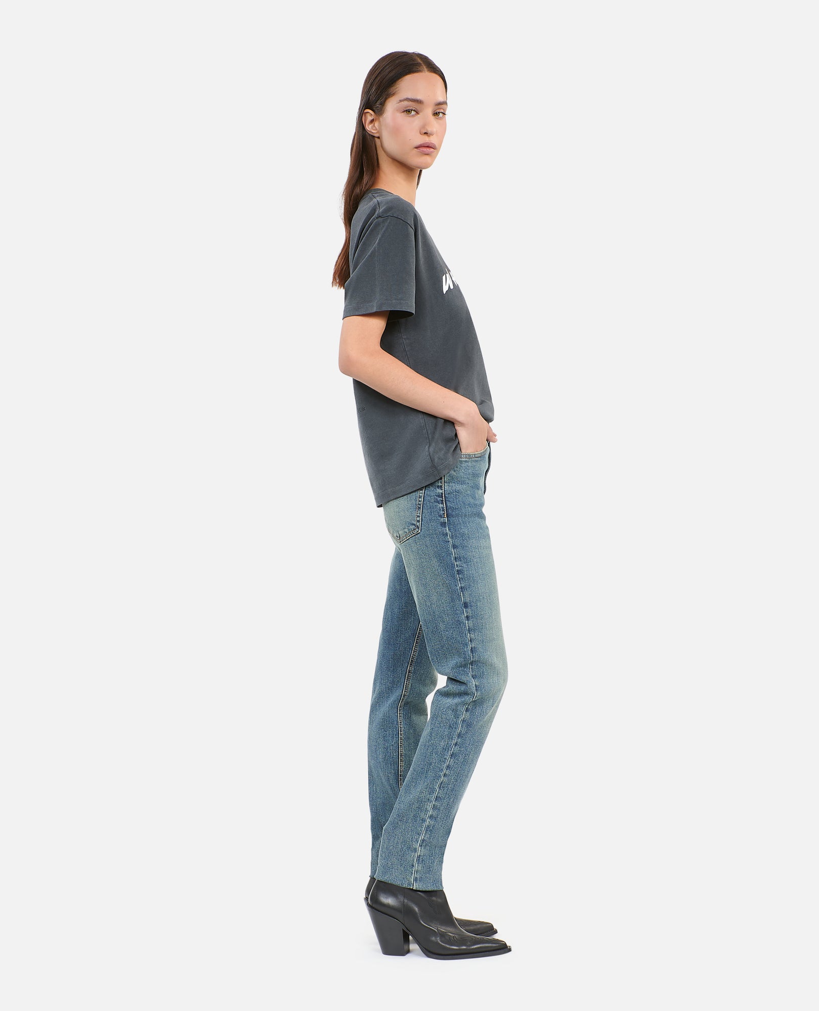 What Is T-Shirt | Women | Black Washed