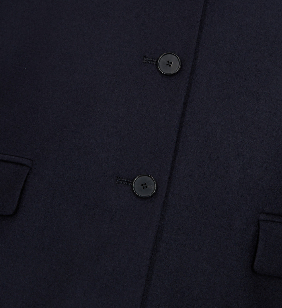 Blue Wool Suit Jacket | Women | Navy