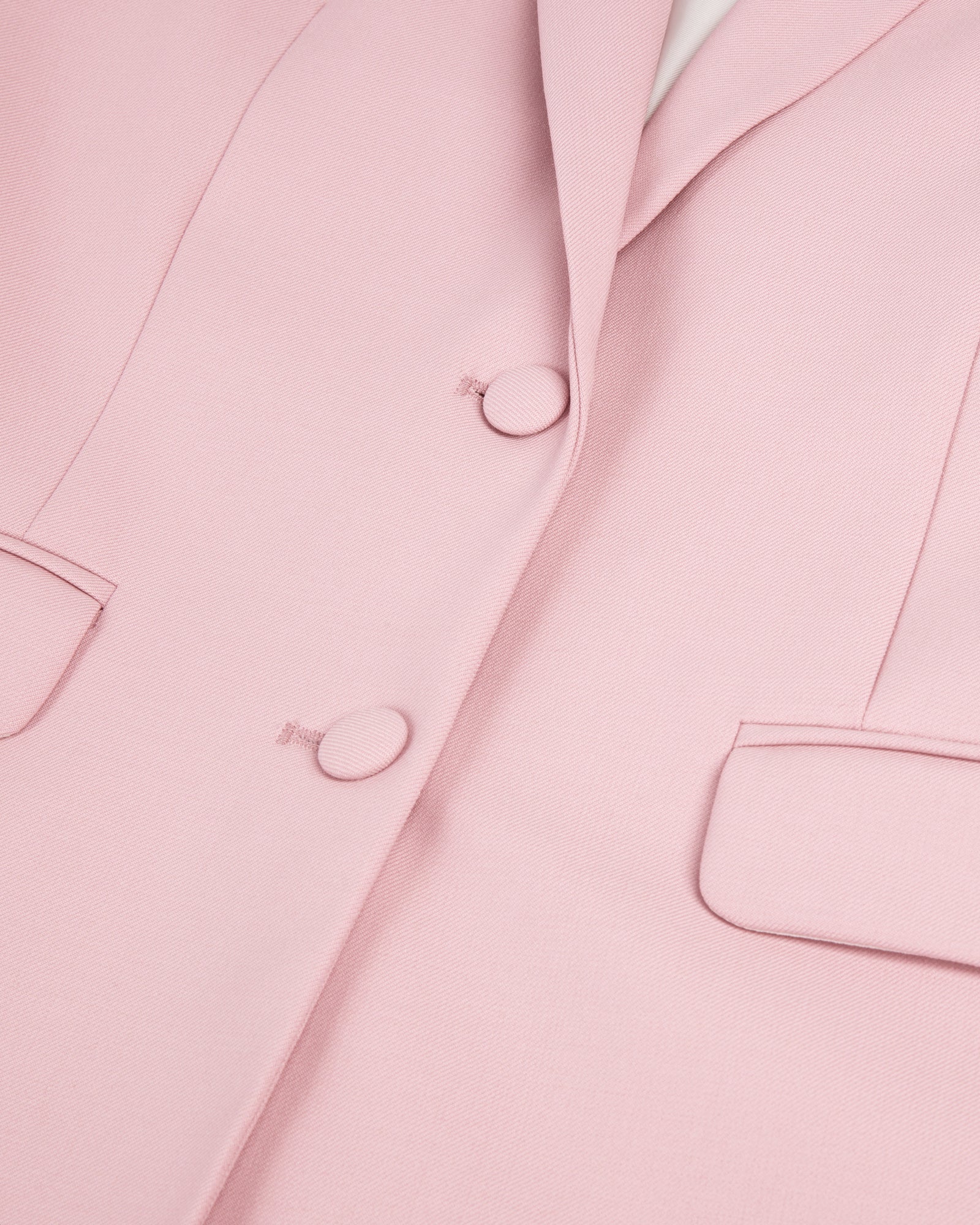 Wool-Blend Suit Jacket | Women | Pastel Pink