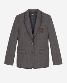 Prince Of Wales Jacket | Women | Brown