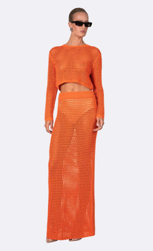 Brianna Maxi Skirt | Aperol