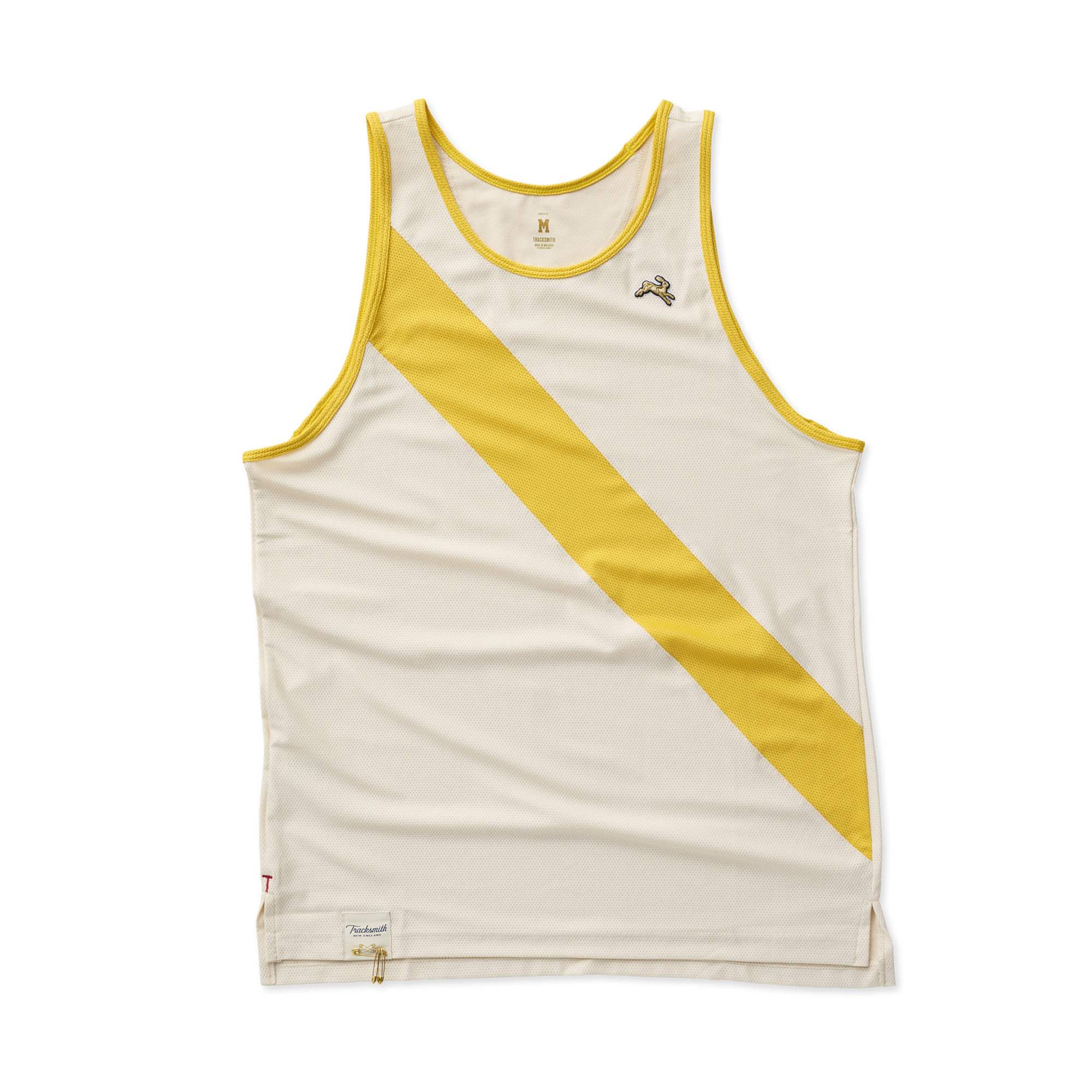 Men's Van Cortlandt Singlet | Birch/Goldenrod