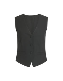 Finley Cotton Mens Inspired Waistcoat | Black