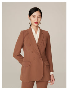 Fitted Blazer | Brown