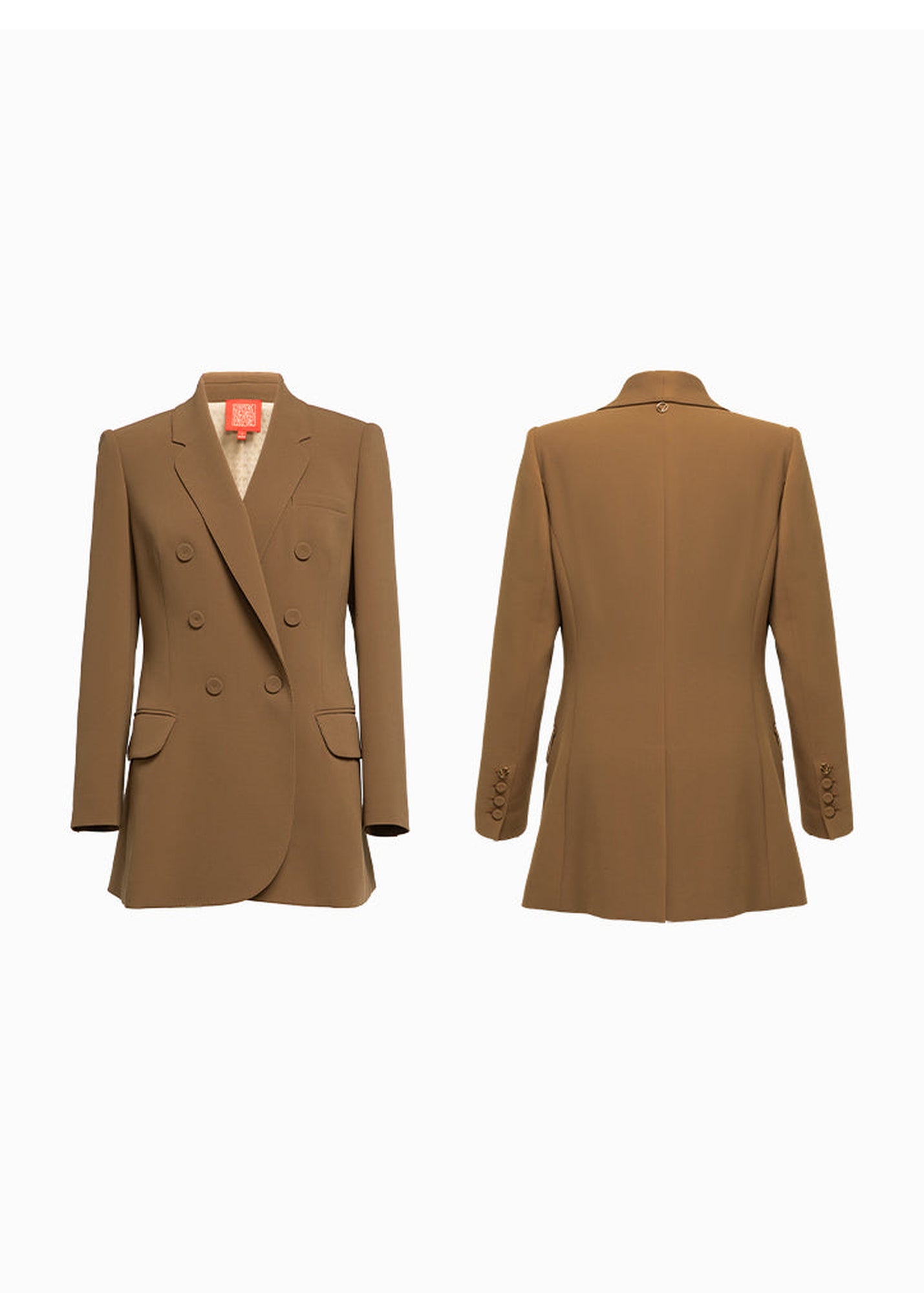 Fitted Blazer | Brown